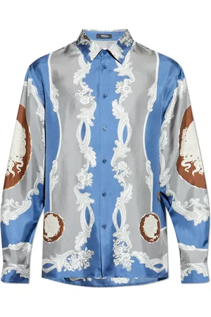 VERSACE Overhemd met Medusa Cameo