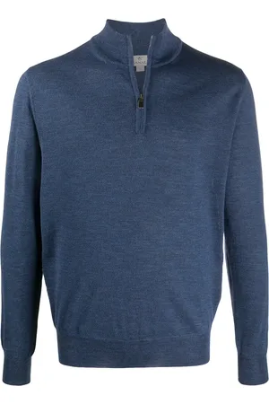 CANALI Pullover met trechterhals