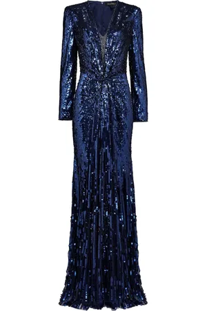 Jenny Packham Avondjurk verfraaid met pailletten