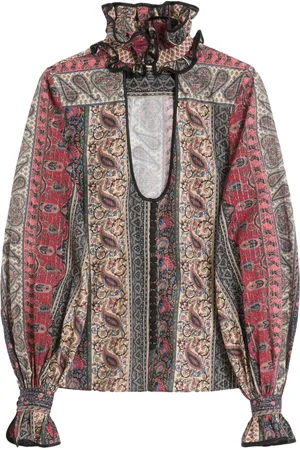 VALENTINO GARAVANI Blouse met Voyage Imaginaire