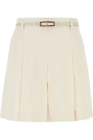 Max Mara Geplooide shorts
