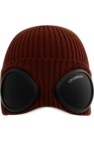 C.P. Company Goggle geribbelde muts