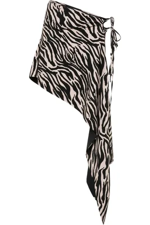 The Attico Rok met zebraprint