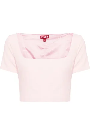 Staud Cropped blouse