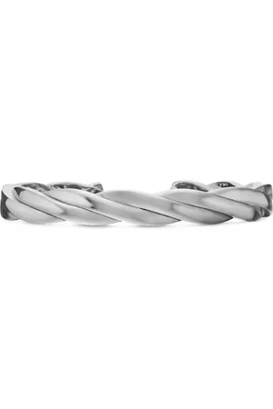 David Yurman Sterling zilveren DY Helios armband (9mm)