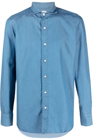 Finamore Denim overhemd