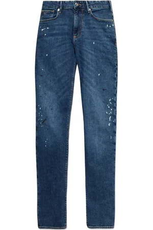 Emporio Armani Jeans met verfspatten