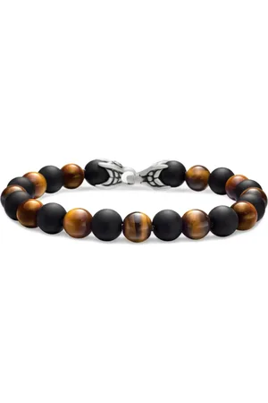 David Yurman Sterling zilveren Spiritual Beads Alternating Bracelet (8mm)