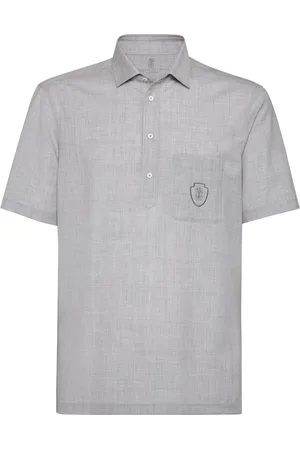 Brunello Cucinelli Popeline poloshirt