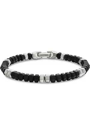 David Yurman Sterling zilveren Hex kralenarmband (6mm)