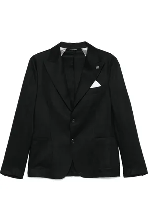 D.A. Daniele Alessandrini Linnen blazer