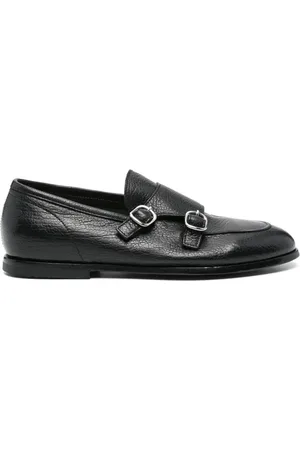 Green george Leren gespschoenen