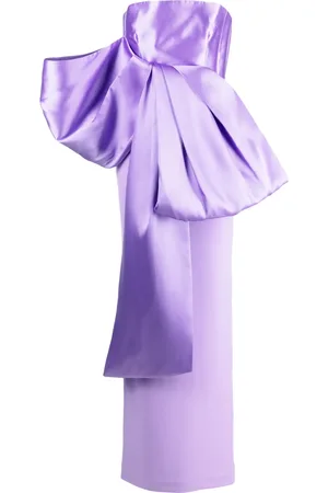 Solace Maeve avondjurk van crêpe