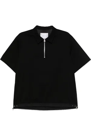 SACAI Poloshirt met halve rits