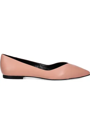 HUGO BOSS Leren ballerina