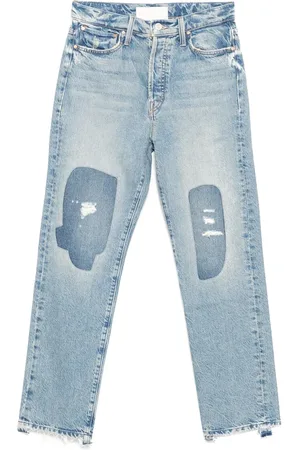 Mother Hiker Hover Chew high waist jeans