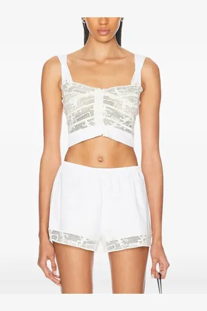 BODE Tennis tanktop met kant