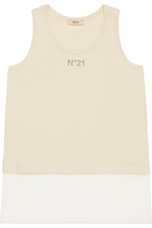Nº21 Tanktop met geborduurd logo