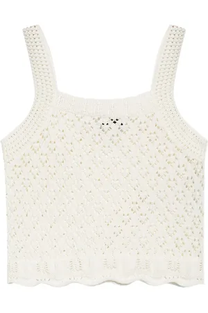 Maison Kitsuné Gehaakte tanktop