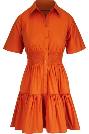 VERONICA BEARD Blousejurk met gesmockte taille