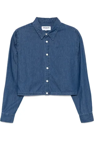 Chocoolate Denim blouse