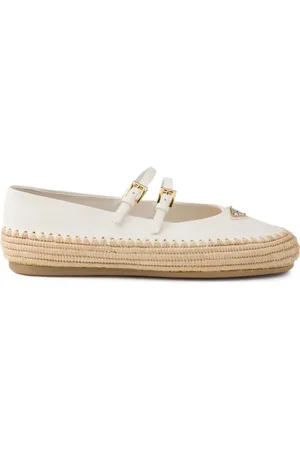 Prada Leren ballerina