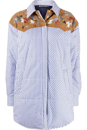 Palm Angels Gestreepte blouse