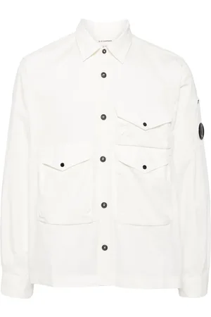 C.P. Company Gabardine overhemd met knopen