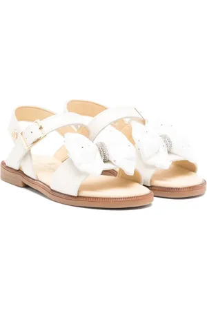 Andanines Sandalen met strik