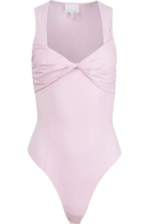 FLEUR DU MAL Body met gedraaid detail