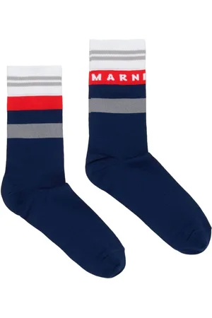 Marni Sokken verfraaid met logo