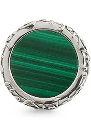 EMANUELE BICOCCHI Amulet Malachite oorbel