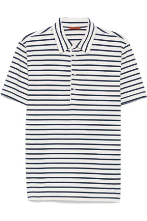 BARENA Gestreept poloshirt