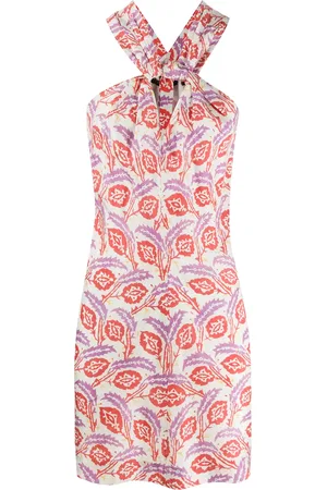 Isabel Marant Jurk met bladprint