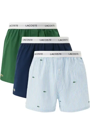 Lacoste Drie boxershorts met logoband