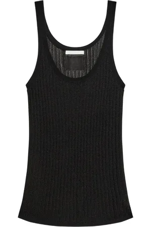 Helmut Lang Ribgebreide tanktop