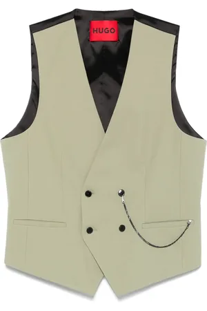 HUGO BOSS Gilet met vlakken