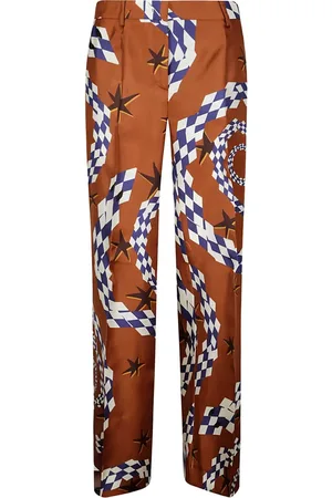 ALBERTO BIANI Broek met print
