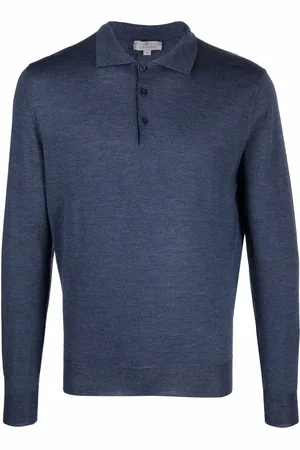 CANALI Poloshirt van merinowol