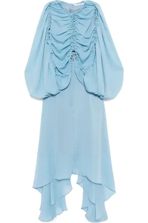 Rokh Gathered detail dress