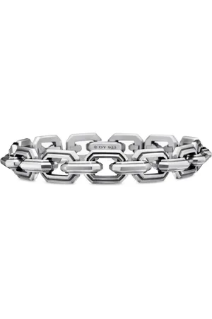 David Yurman Sterling zilveren Deco schakelarmband (11mm)