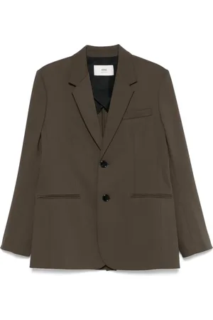 Ami Blazer van scheerwol