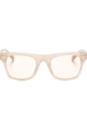 Brunello Cucinelli Zonnebril met wayfarer montuur