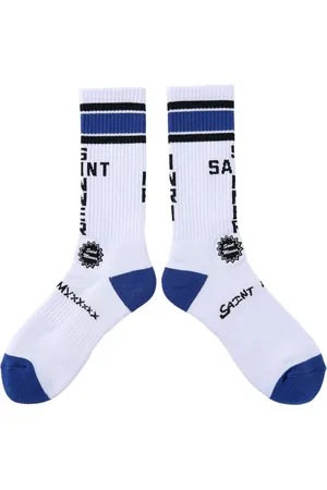 SAINT MXXXXXX Sokken met logo jacquard