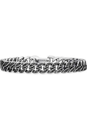 David Yurman Zilveren schakelarmband (8mm)
