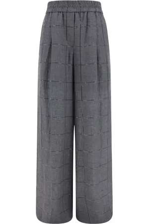 Brunello Cucinelli Geruite broek