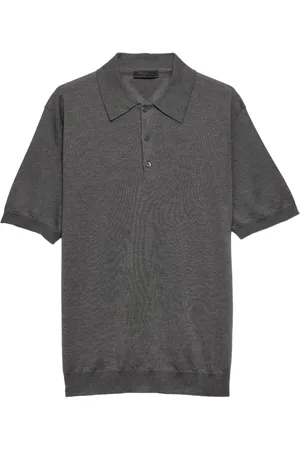 Prada Gebreid poloshirt