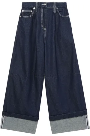 Simone Rocha Katoenen jeans met wijde pijpen
