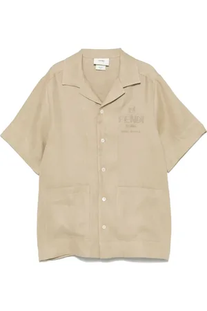 Fendi Shirt met geborduurd logo