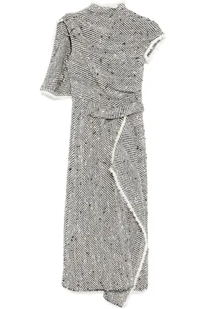 Erdem Gedrapeerde midi